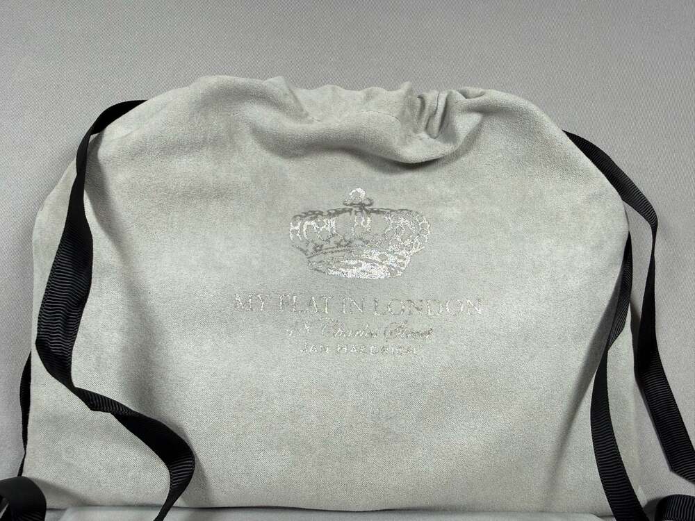 NWT My Flat In London Tell Me Yr Secrets Pouch Wristlet Lavender - Picture 2 of 14